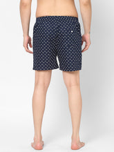 Men's Multicolor, 100% Cotton, Printed, Regular Fit, Inner Elastic, Mid-Rise, Boxers -  Pack Of 2